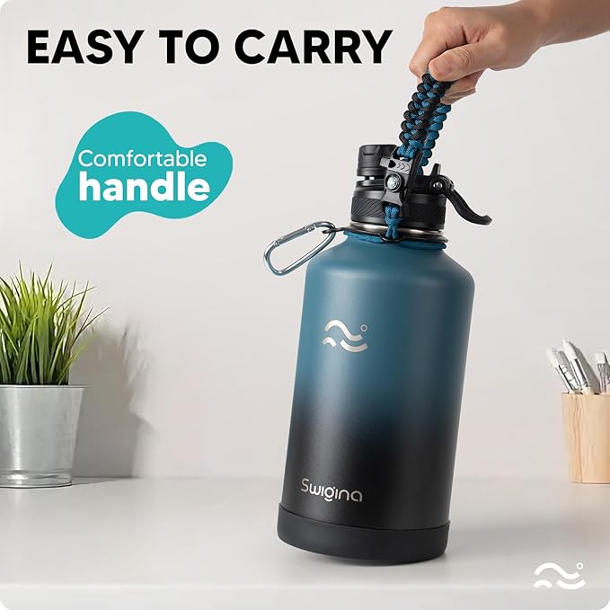 Swigina 64 oz Insulated Water Bottle - Image 6