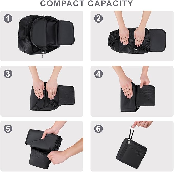 Lightweight Hiking Backpack 18L Packable Foldable Small Daypack Collapsible - Image 8