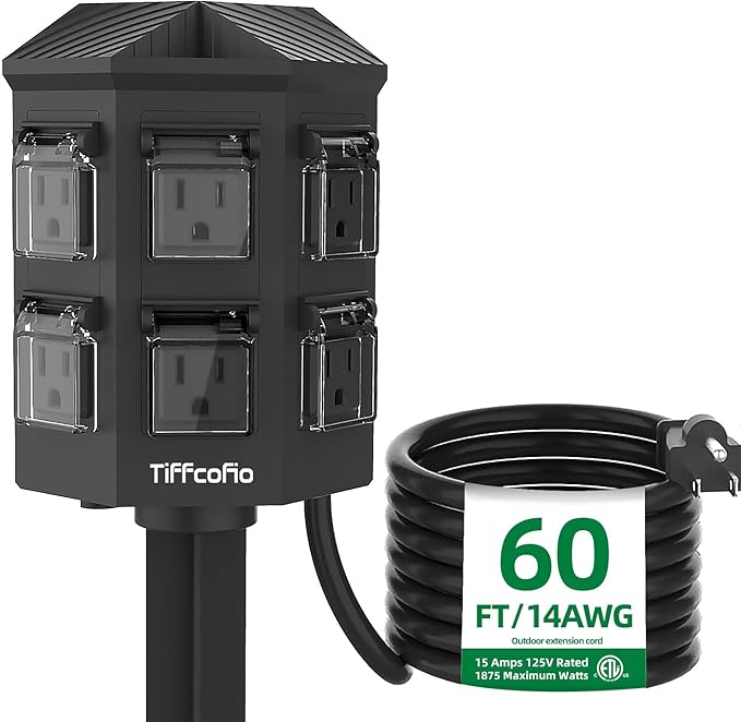 TiFFCOFiO Outdoor Power Strip by TiFFCOFiO