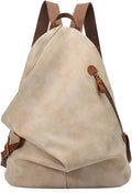 KL928 PU Leather Vintage Backpack – Large Casual Daypack Outdoor Travel by KL928