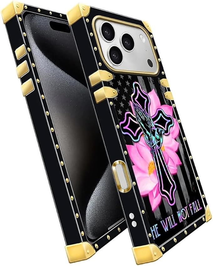 for iPhone 17 Pro Case Luxury Golden Decoration - Image 3