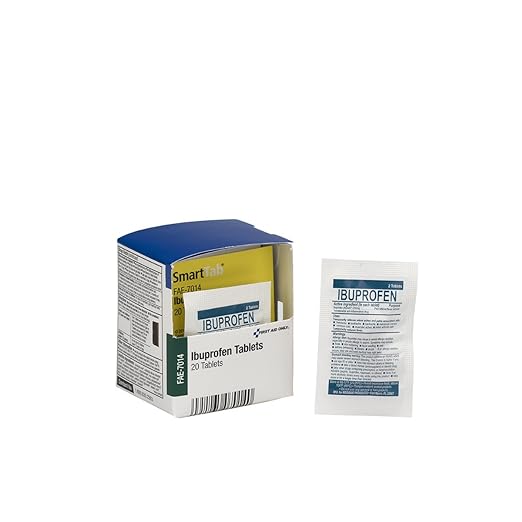 First Aid Only FAE-7014 Smart Compliance Refill Ibuprofen Packets by FirstAidOnly