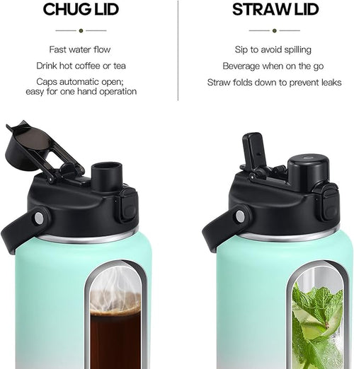 64oz Half Gallon Insulated Water Bottle - Image 2