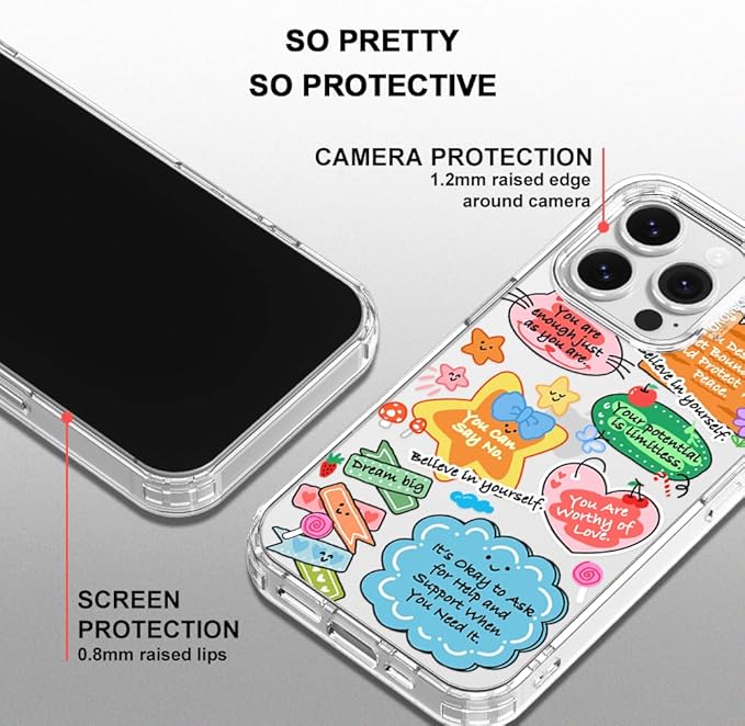 MOSNOVO for iPhone 16 Pro Case, Shockproof Military-Grade Protection 6.6ft Drop - Image 4