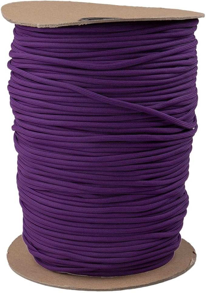 Paracord Planet Solid Color 550lb Paracord – 7 Strand Type III Nylon Cord - Image 2