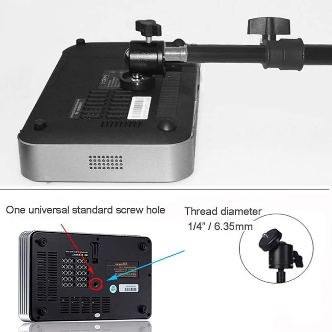Projector Floor Stand, Folding Portable Tripod Mount - Image 8