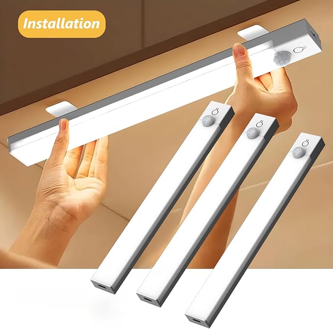 Under Cabinet Lighting 8 Inches Rechargeable Motion Sensor Light Indoor - Image 9