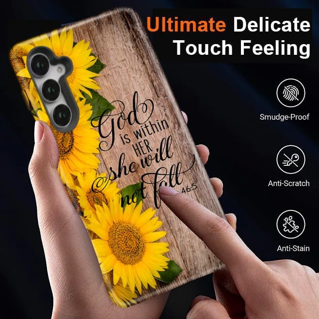 Compatible for Samsung Galaxy S25 Ultra 5G Case, Dual Layer Heavy Duty 2 in 1 - Image 7