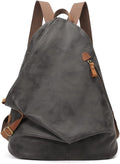 KL928 PU Leather Vintage Backpack – Large Casual Daypack Outdoor Travel by KL928