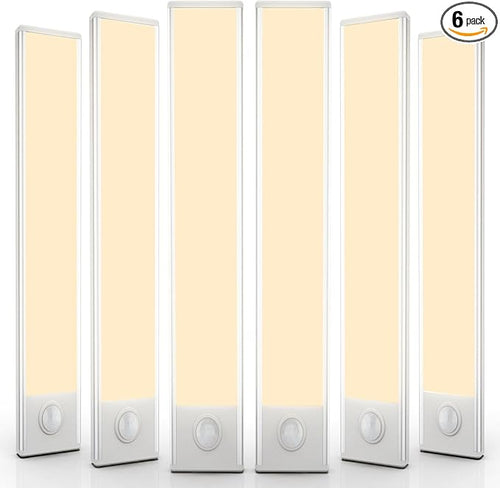 6 Pack Under Cabinet Lights Wireless, 68 LED Motion Sensor Light Indoor by AVEVA