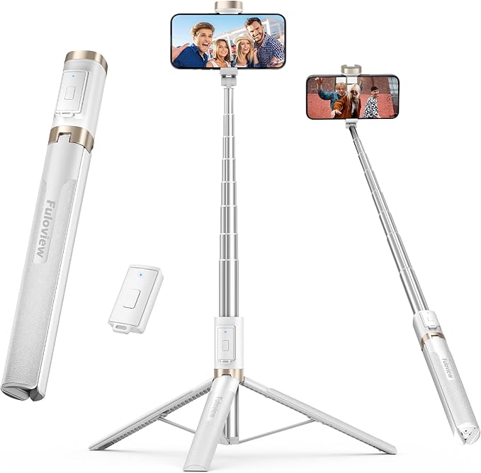 Fuloview 72'' Selfie Stick for iPhone, Tripod Wireless Remote for Selfies by Fuloview
