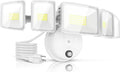 Onforu 150W 15000LM Dusk to Dawn Outdoor Lighting, 5 Heads Plug in Flood Lights by Onforu