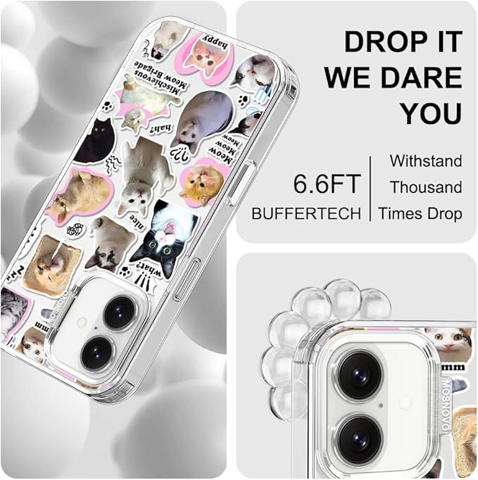 MOSNOVO for iPhone 17 Case | Military Grade 6.6ft Drop Tested | Camera Control - Image 5