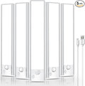 Under Cabinet Rechargeable Lighting: 8 Inch Motion Sensor Dimmable Lights Indoor by Vozuji