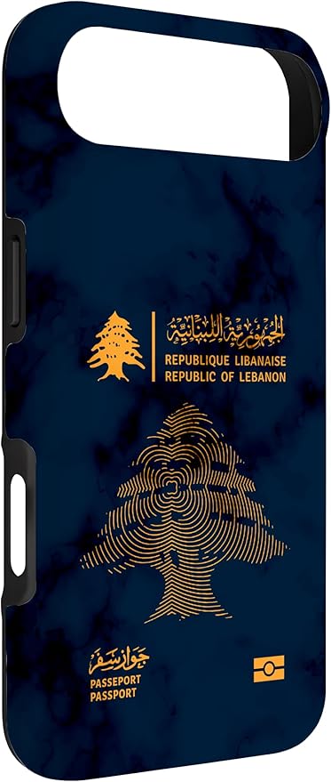 Lebanon, Lebanon Passport, Lebanon Flag, Lebanon map. Case - Image 2