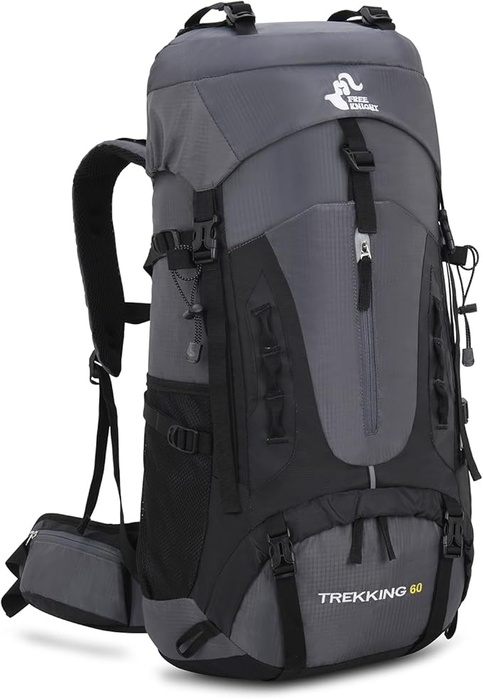 Bseash 60L Hiking Camping Backpack by Bseash