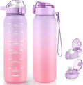 SLUXKE Stainless Steel Insulated Water Bottle 32oz by SLUXKE