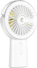 Otlonpe Handheld Misting Fan Portable, Small Personal Hand Held Rechargeable by OTLONPE
