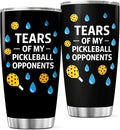 CUBICER Tears Of My Pickleball Opponents Design 20 Oz Stainless Steel Tumbler by CUBICER