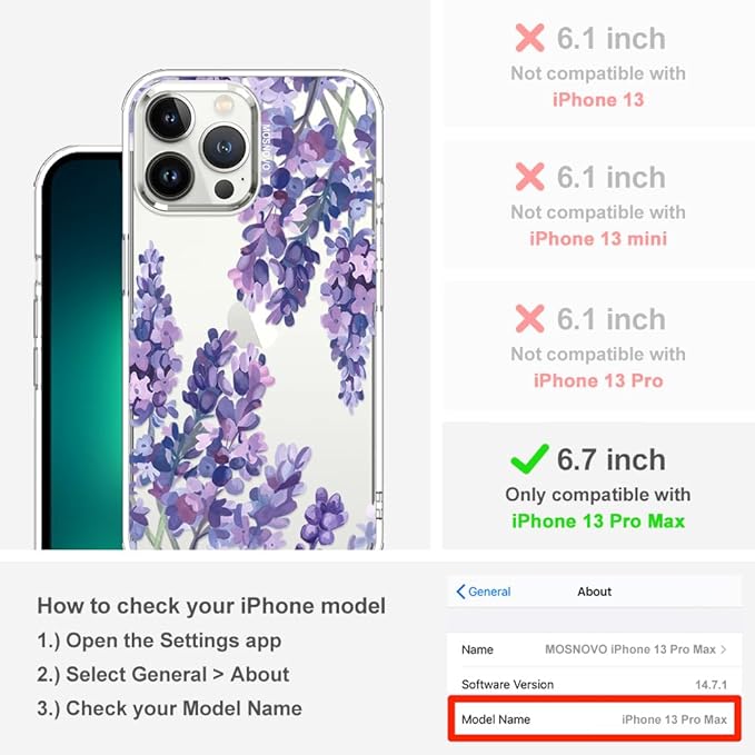 MOSNOVO Case for iPhone 13 Pro Max - Image 2