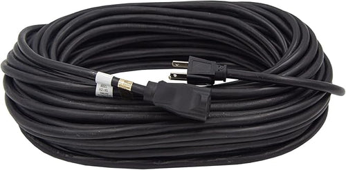 75FT Outdoor Extension Cord-16/3 SJTW Durable Black Extension Cable - Image 2