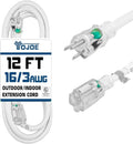 YOJOE Indoor Outdoor Extension Cord by YOJOE