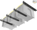 TORACK Garage Ceiling Bin Storage Rack, Overhead Tote Storage Rail System Heavy by TORACK