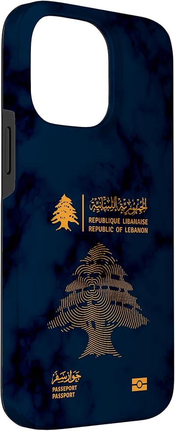 Lebanon, Lebanon Passport, Lebanon Flag, Lebanon map. Case - Image 3