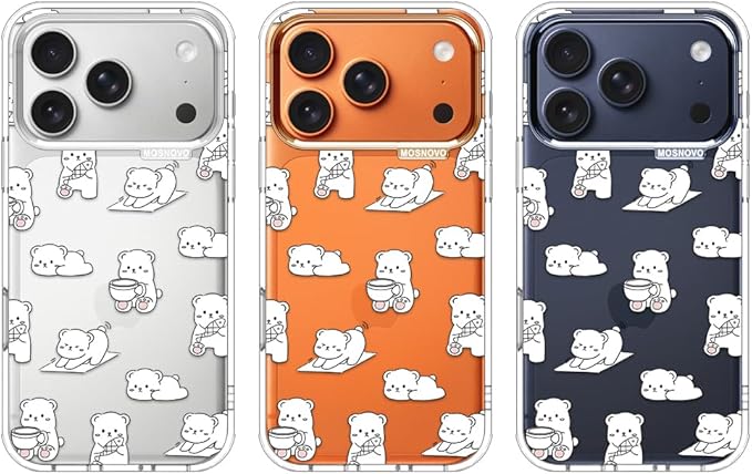 MOSNOVO for iPhone 17 Pro Case, Shockproof Military-Grade Protection 6.6ft Drop - Image 3