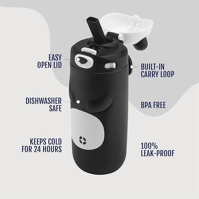 Ello Ellies 12oz Vacuum Insulated Stainless Steel Kids Water Bottle - Image 4