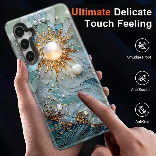 Compatible for Samsung Galaxy S25 FE 5G Case, Dual Layer Heavy Duty 2 in 1 - Image 7