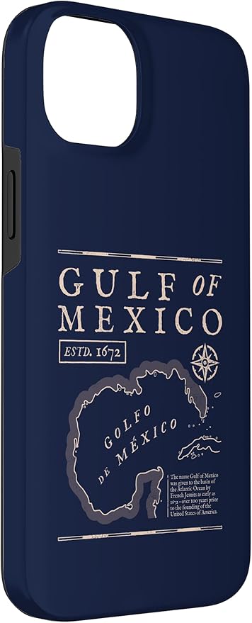 Gulf of Mexico 1672 Historic Map Case - Image 3