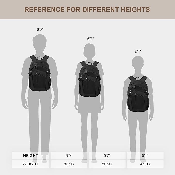 Hiking Backpack for Women Men 20l - Image 7