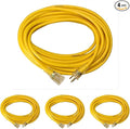 Yellow Jacket Heavy Duty Extension Cord, 12 Gauge, 3 Conductor, Lighted End by Yellow+Jacket