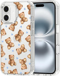 MOSNOVO for iPhone 16 Plus Case, Shockproof Military-Grade Protection 6.6ft by Mosnovo