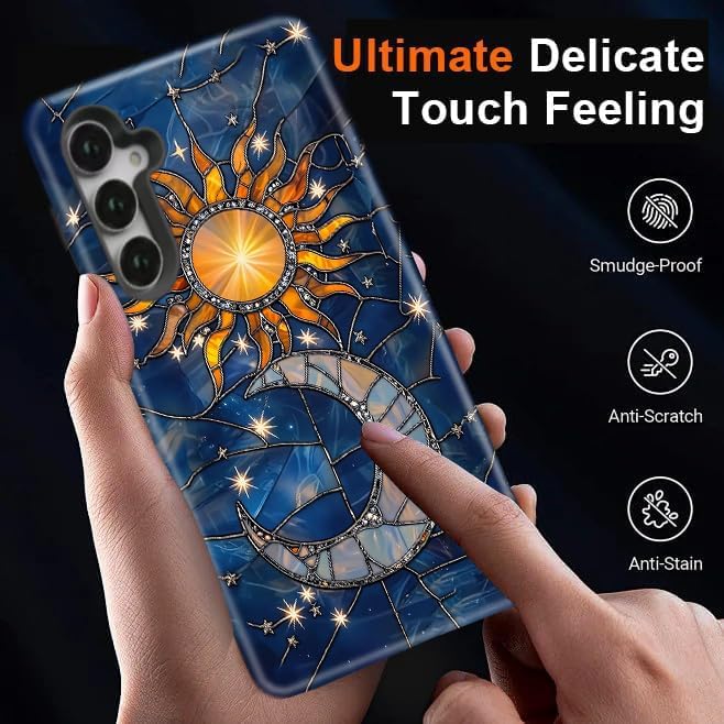 Compatible for Samsung Galaxy S25 FE 5G Case, Dual Layer Heavy Duty 2 in 1 - Image 7