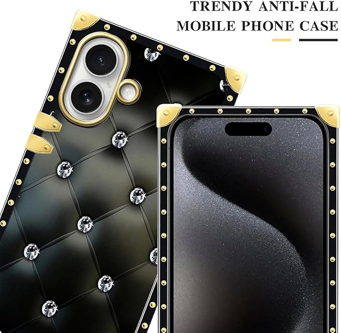 for iPhone 17 Case Luxury Golden Decoration - Image 4