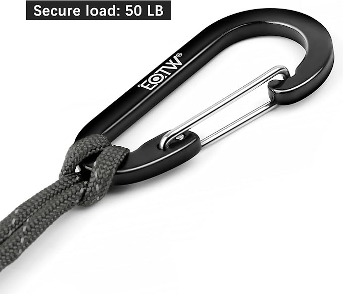 EOTW Paracord Keychain for Men Women Paracord Carabiner Backpack Keychain - Image 4