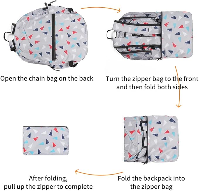 Lightweight Packable Foldable Backpack，Hiking backpack，Travel Backpack - Image 6