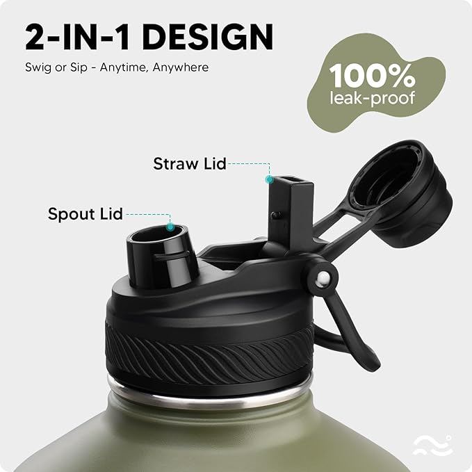 Swigina Gallon Insulated Water Bottle - Image 2