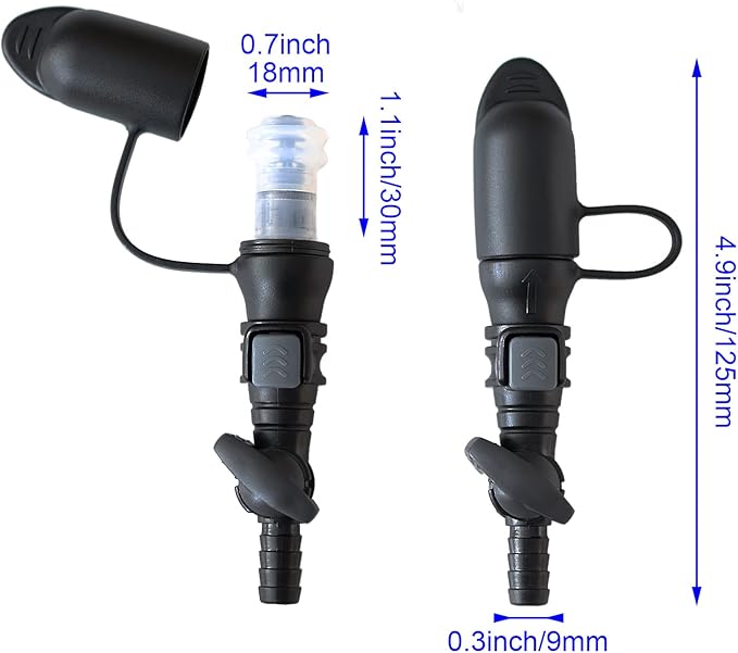 Hydration Bladder Bite Valve Replacement Mouthpiece Fit - Image 2