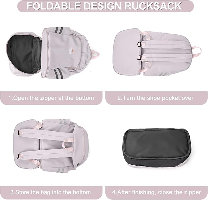 coofay Gym Backpack For Women Waterproof Backpack - Image 7