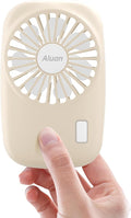 Aluan Handheld Mini Fan Powerful Small Personal Portable Speed Adjustable USB by Aluan