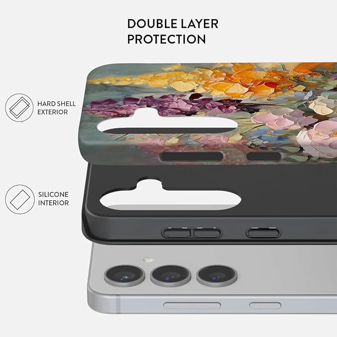 Compatible for Samsung Galaxy S25 Ultra 5G Case, Dual Layer Heavy Duty 2 in 1 - Image 2