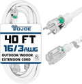YOJOE Indoor Outdoor Extension Cord by YOJOE
