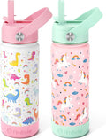 Fimibuke Kids Insulated Water Bottle, 18oz BPA FREE Kid Cup by Fimibuke