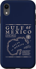 Gulf of Mexico 1672 Historic Map Case by Unknown