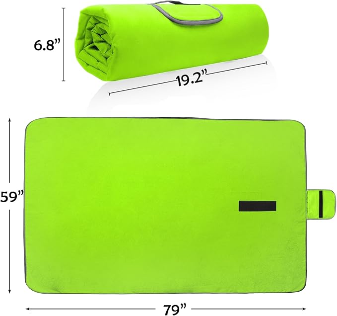 Tirrinia Large Waterproof Outdoor Blanket, Soft Warm Windproof Stadium Blanket - Image 7