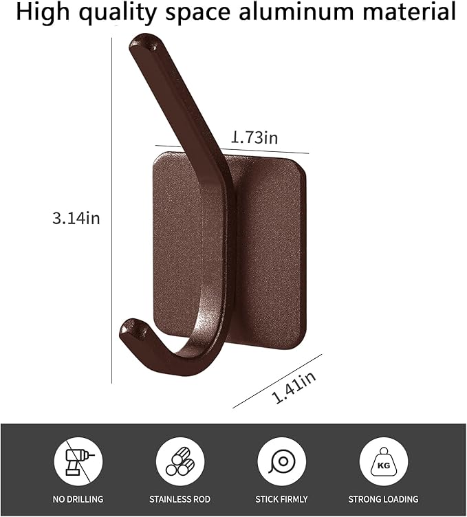 Paoli Heavy Duty Self Adhesive Hooks - Image 2