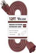YOJOE Indoor Outdoor Extension Cord, 3 Prong 13A Weatherproof Power Cord by YOJOE